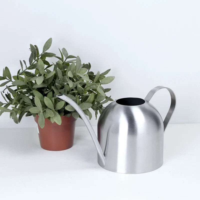 Stainless Steel Watering Pot Garden Plant Flower Long