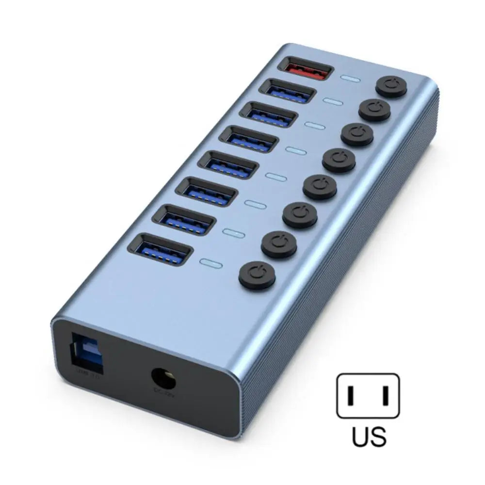 HUB 3.0 External Power Adapter 5/8/11 Ports USB