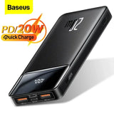 Baseus Power Bank 20000mAh Portable Charger Powerbank 10000mAh