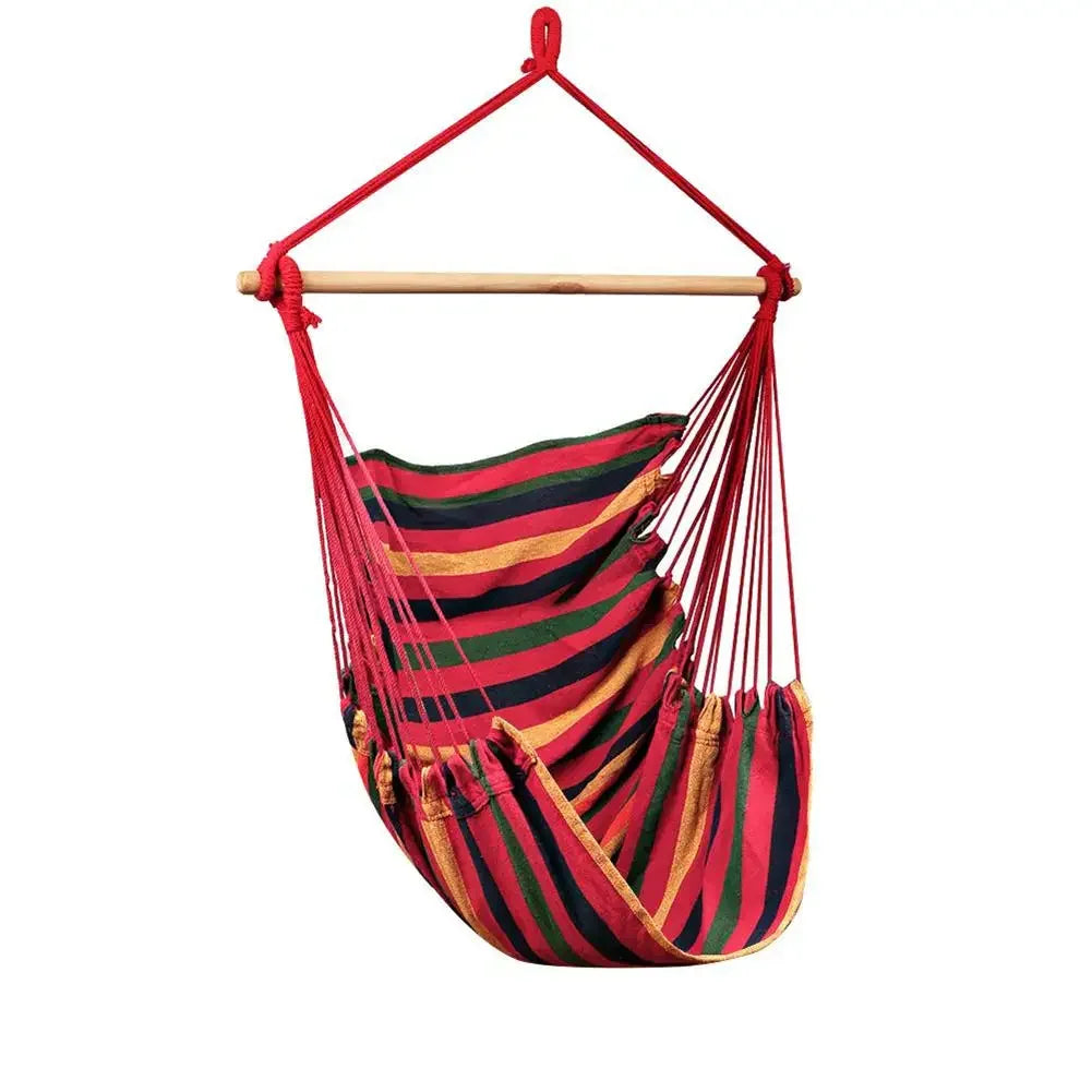 Canvas Hammock Chair Swing Indoor Garden Sports Home