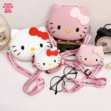 Hello Kitty Bag Kawaii Cartoon Shoulder Bag Silicone