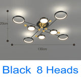 Modern Pendant Light LED Nordic Lamp Gold Black