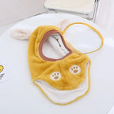 New Winter Children Hats Necks One-piece Windshield Headgear