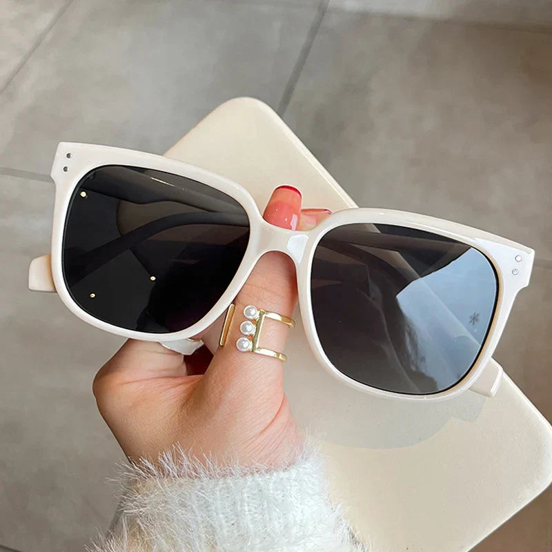 OEC CPO Square Goggles Sunglasses Women Fashion Oversized