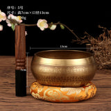 Tibetan Singing Bowl Buddhist Meditation Massage Yoga Chakra