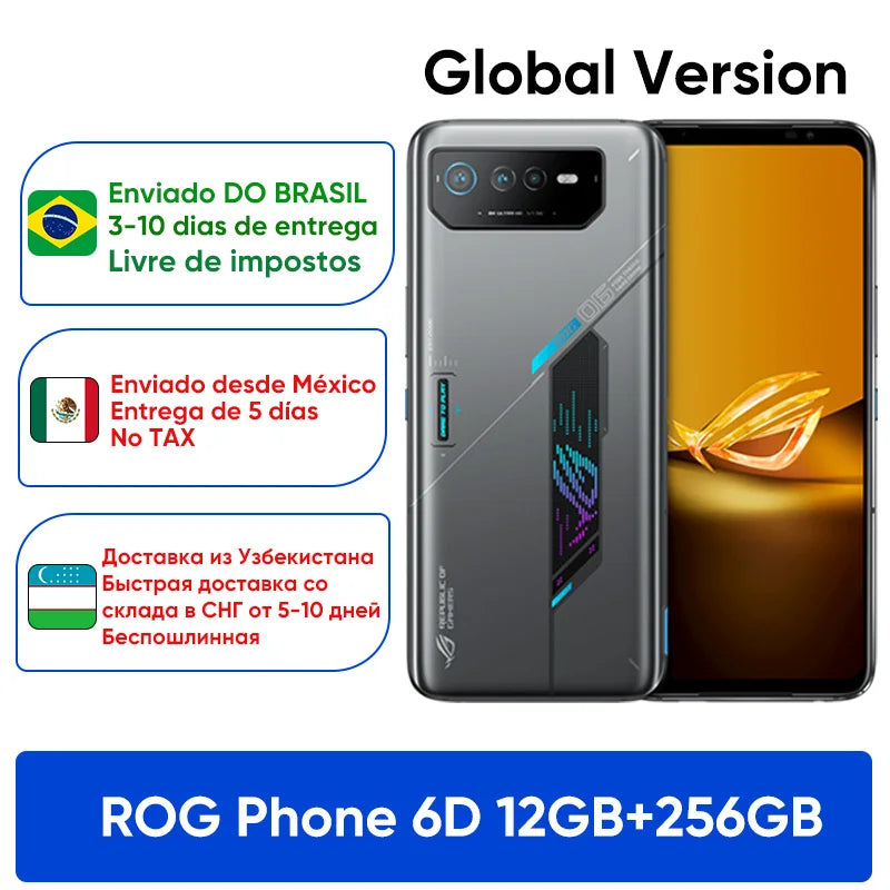 ASUS ROG 6D/6D Ultimate Smartphone MediaTek Dimensity 9000+