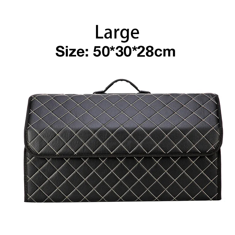 Car Trunk Organizer Box Capacity Auto Organizer Box