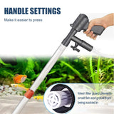 Manual Water Changer Fish Tank Cleaning Tool Aquarium