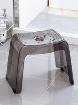 Bathroom Stool Home Furniture Transparent PCTG Plastic Shoe