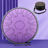 Hluru 15 Notes Glucophone Steel Tongue Drum 13