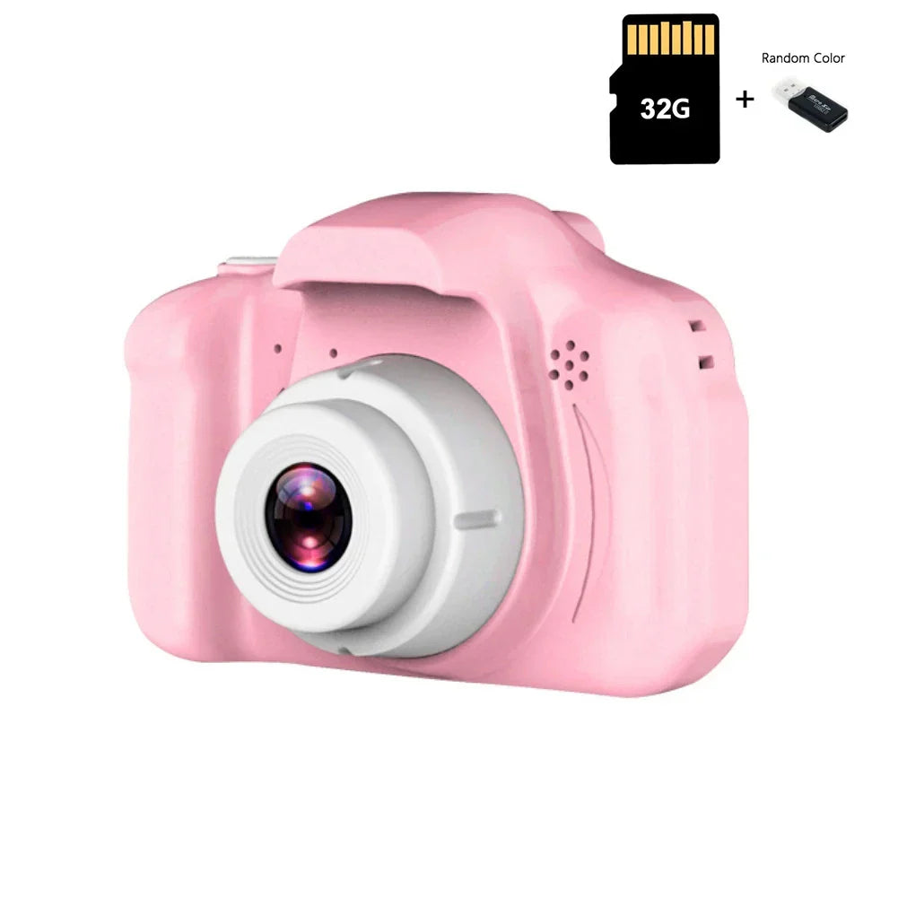 Kids Mini Cartoon Camera 2 Inch 8MP HD