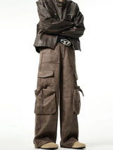 Autumn And Winter Casual Cargo Pants Men Vintage