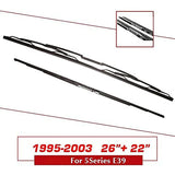 Car 26Inch + 22Inch Wiper Blades Combo Silicone
