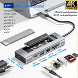 M.2 SSD HUB Dock Station USB HUB with