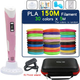 Creative 3D Printing Pen for Kids - LCD