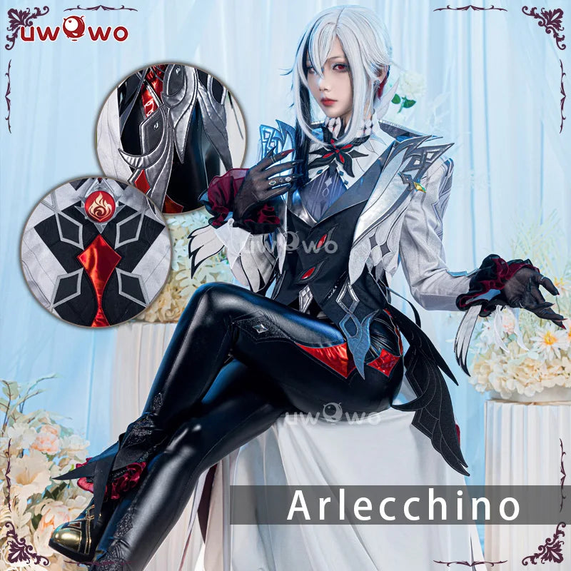 PRE-SALE UWOWO Exclusive Genshin Impact arlecchino Cosplay Costume