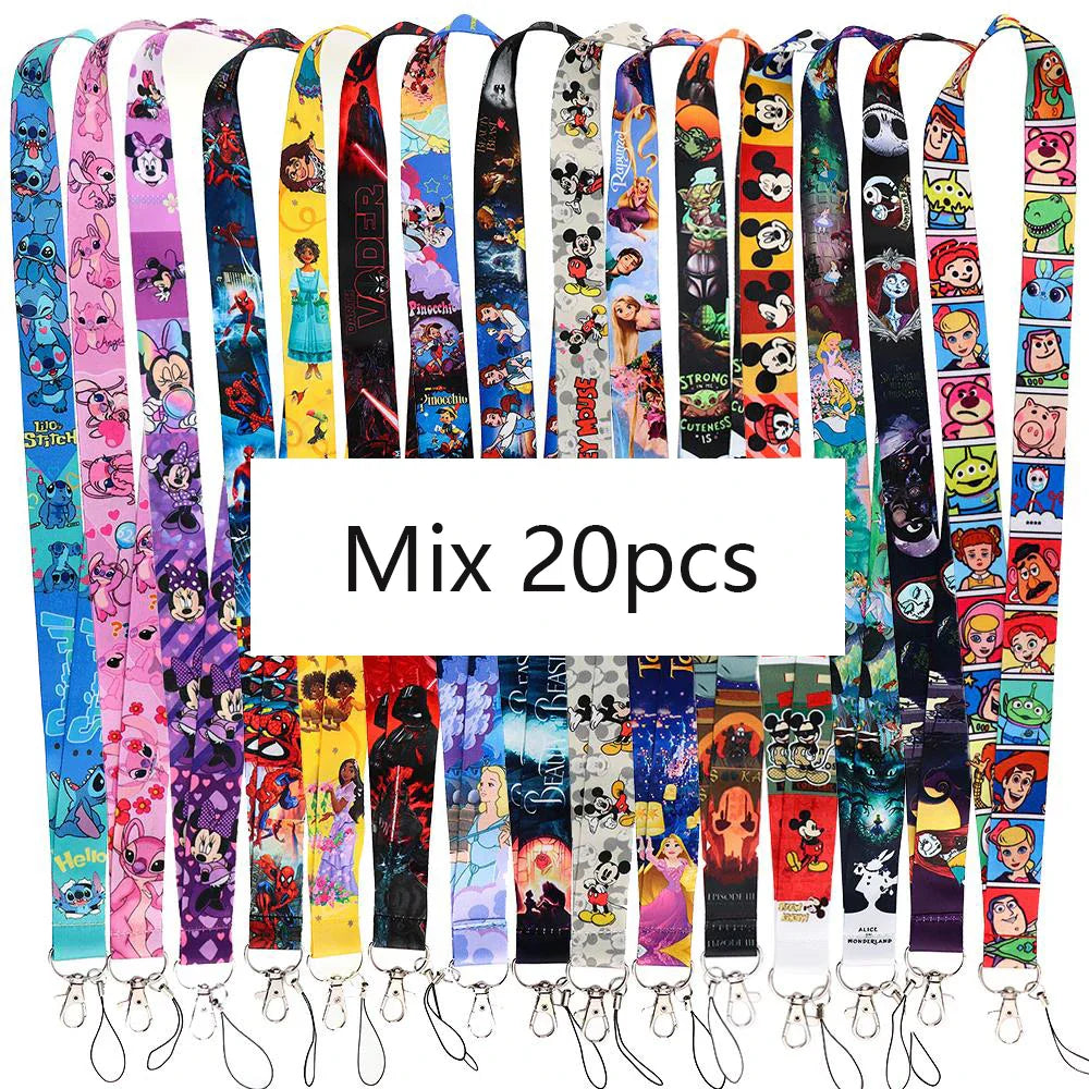 FI37 Wholesale 20pcslot Strap Movie Neck Lanyard for