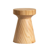 Creative Solid Wood Stool Log Pouf Sitting Stool