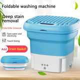 Folding Portable Washing Machine With Dryer Bucket for