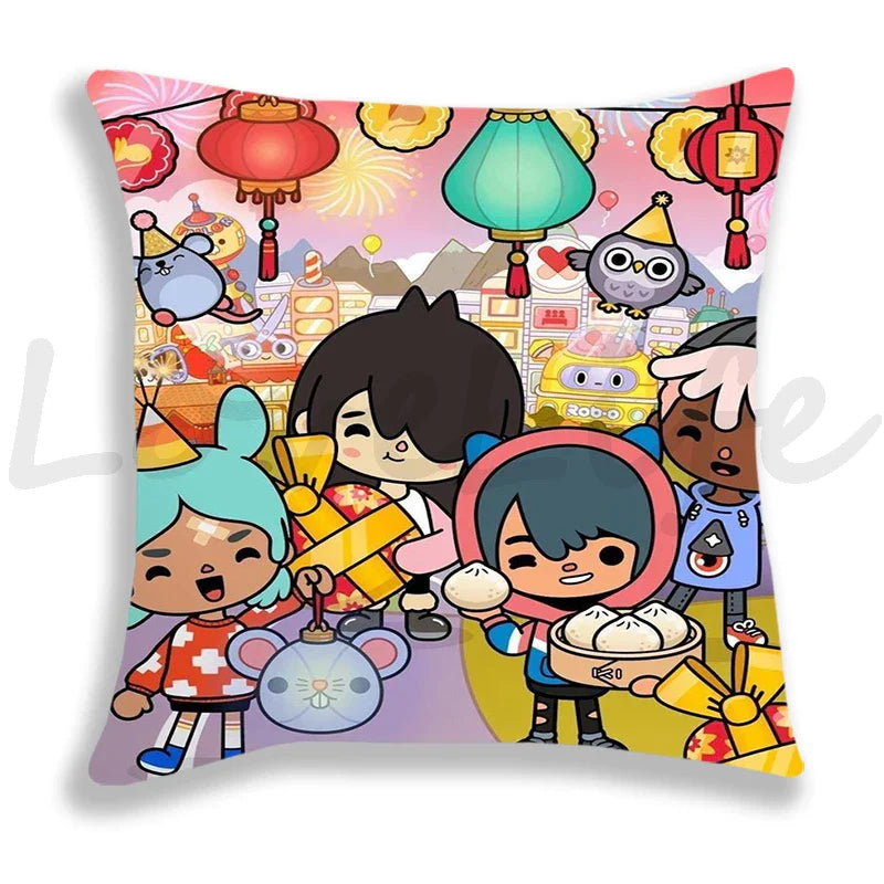 Toca Life World Pillow Case Home Decorative Toca