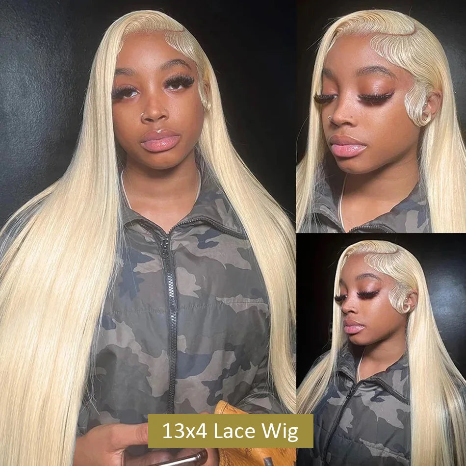 Tewjig HD Transparent 613 Straight 13x6 Lace Front