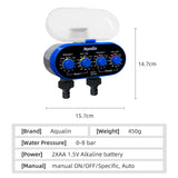 Ball Valve Electronic Automatic Watering Two Outlet Four