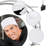 Mesh Top Thick Net Sushi Chef Cap Japanese