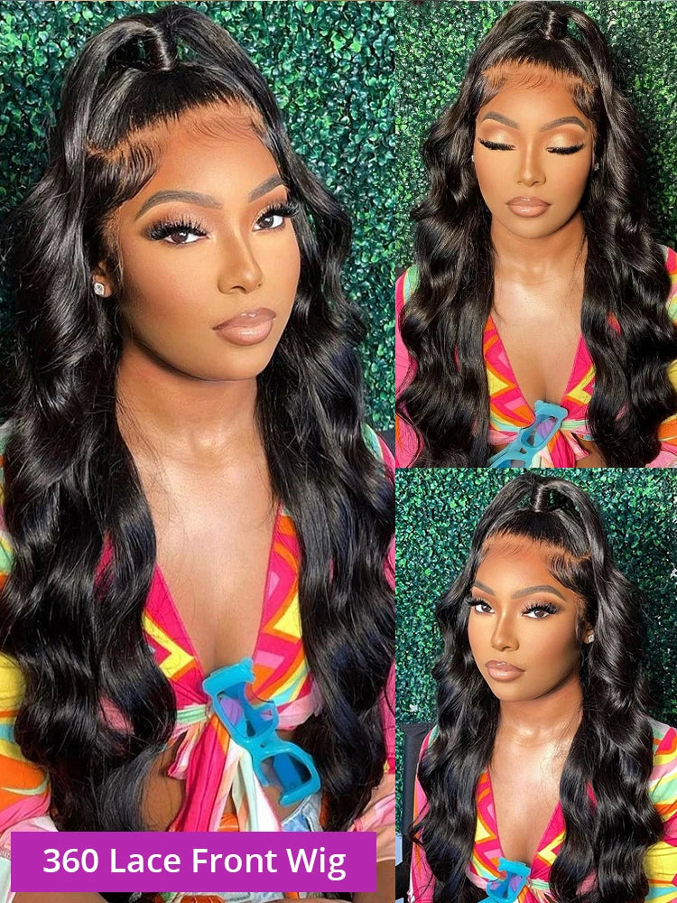30 40 Inch Body Wave 13x6 HD Lace