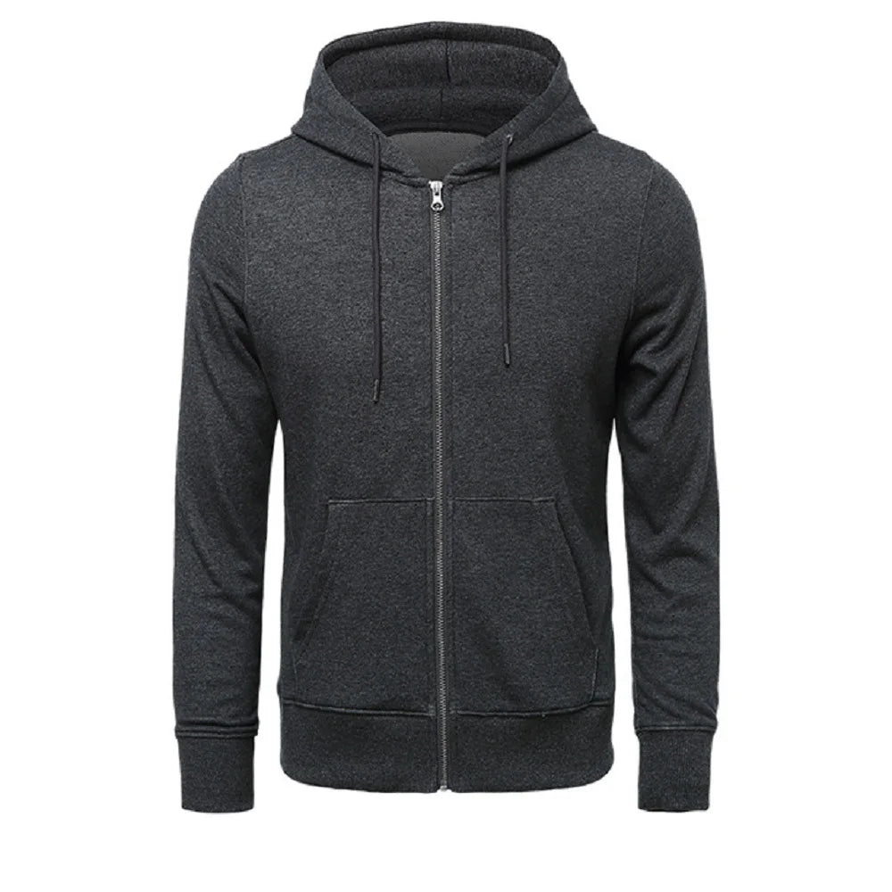 High quality Fashion Zip Hoodies Men Retro Harajuku