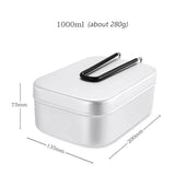 Outdoor Camping Tableware Aluminum Tourist Lunch Box Portable