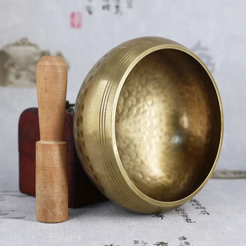 Nepal Singing Bowl for Yoga Meditation, Tibetan Sound