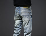 12.8oz 77% Cotton Red Selvedge Stretch Denim Men