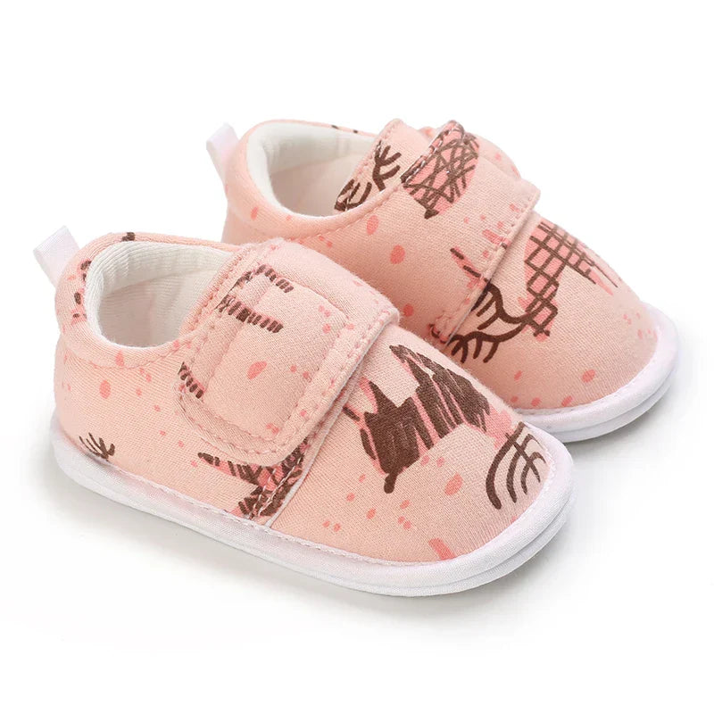 Pink Baby Shoes Princess Fashion Sneakers Infant Toddler