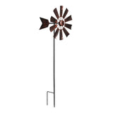 Metal Pinwheels Large Outdoor Ornaments Garden Stake Windmill