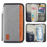 Travel Wallet Family Passport Holder ID Card Case Document Bag Organizer Travel Accessories Multifunction Purse Cardholder 2024