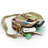 Camouflage Belt Zipper Waist Pack Men's Casual Bag