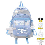 Anime Sanrio Plush Toy Cinnamoroll Backpack Children Girl