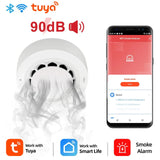 Tuya Smart WiFi Smoke Detector Wireless Independent Smoke