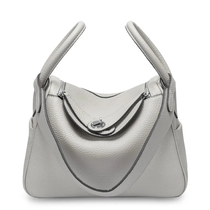 100 Cow Leather Lady Lindi Bag Brand Shoulder