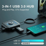 Professional Computer External Sound Card USB Audio Adapter