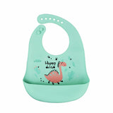 Waterproof Baby Bibs Baby Stuff Cute Cartoon Dinosaur