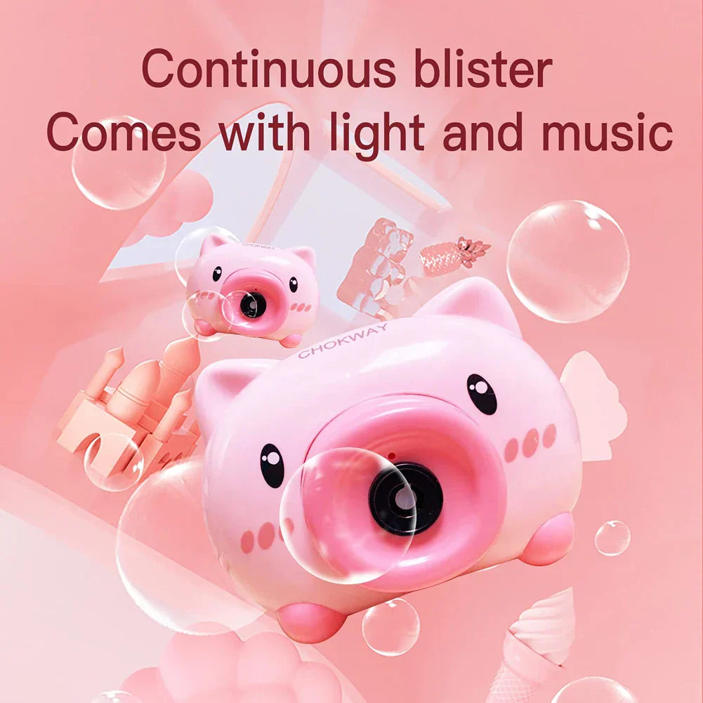 Chilren Bubble Machine Outdoor Toy For Girls Boys