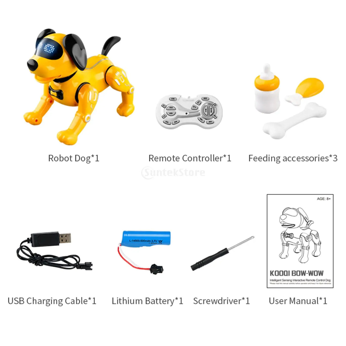 RC Robot Dog Electronic Walking Dancing Dog Intelligent