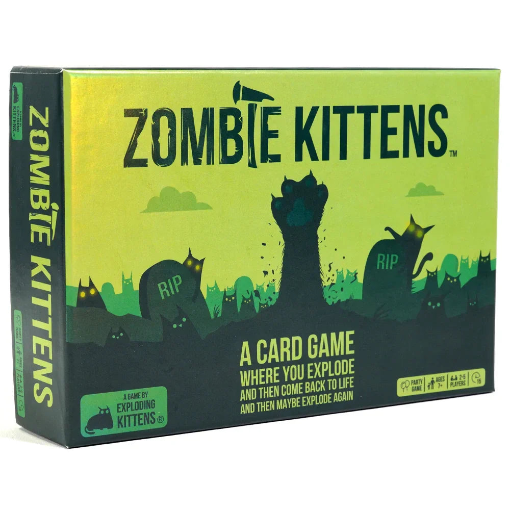 Exploding Kittens 4 in 1 Set Family Party