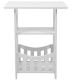 Living Room Sofa Side Table Bedroom Nightstand Hollow