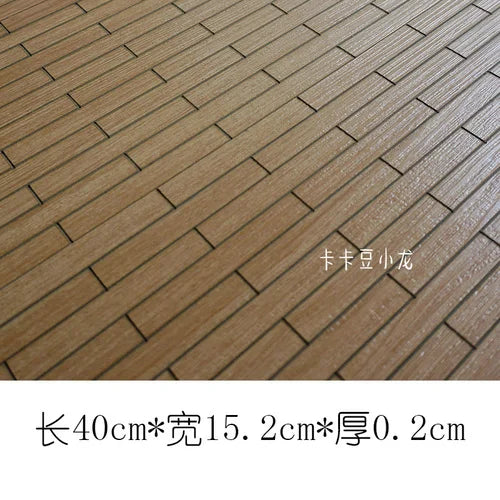 1/6 1/12 Dollhouse Wood Floor PVC Imitation Wood