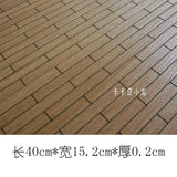 1/6 1/12 Dollhouse Wood Floor PVC Imitation Wood