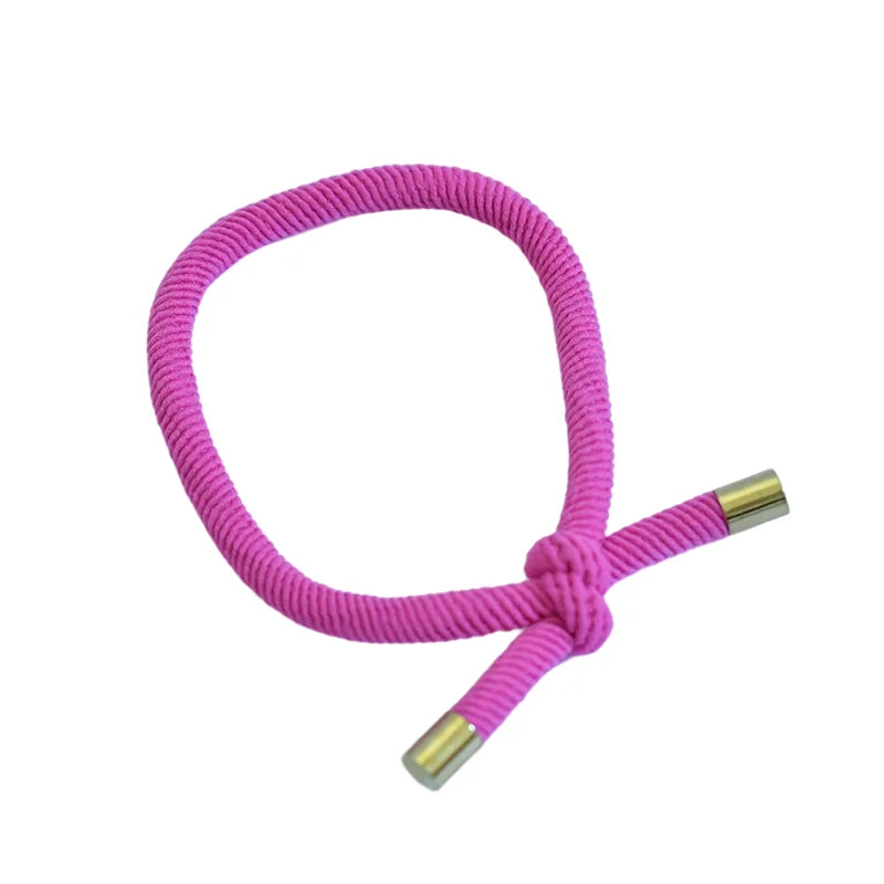 20pcpack Women Elastic Hair Rubber Bands Stylish Girls