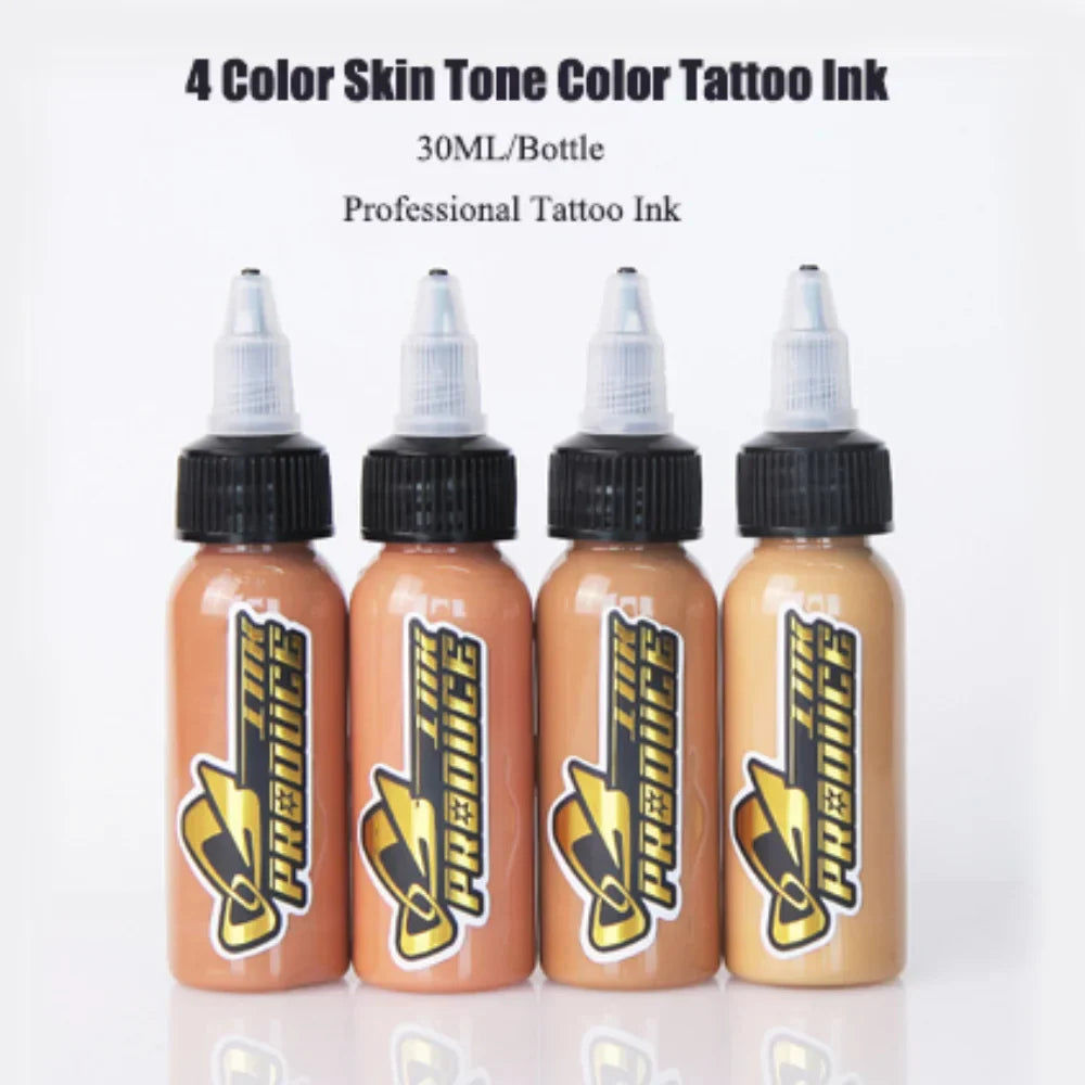 30ML Professional Tattoo Skin Covering Ink 4 Color