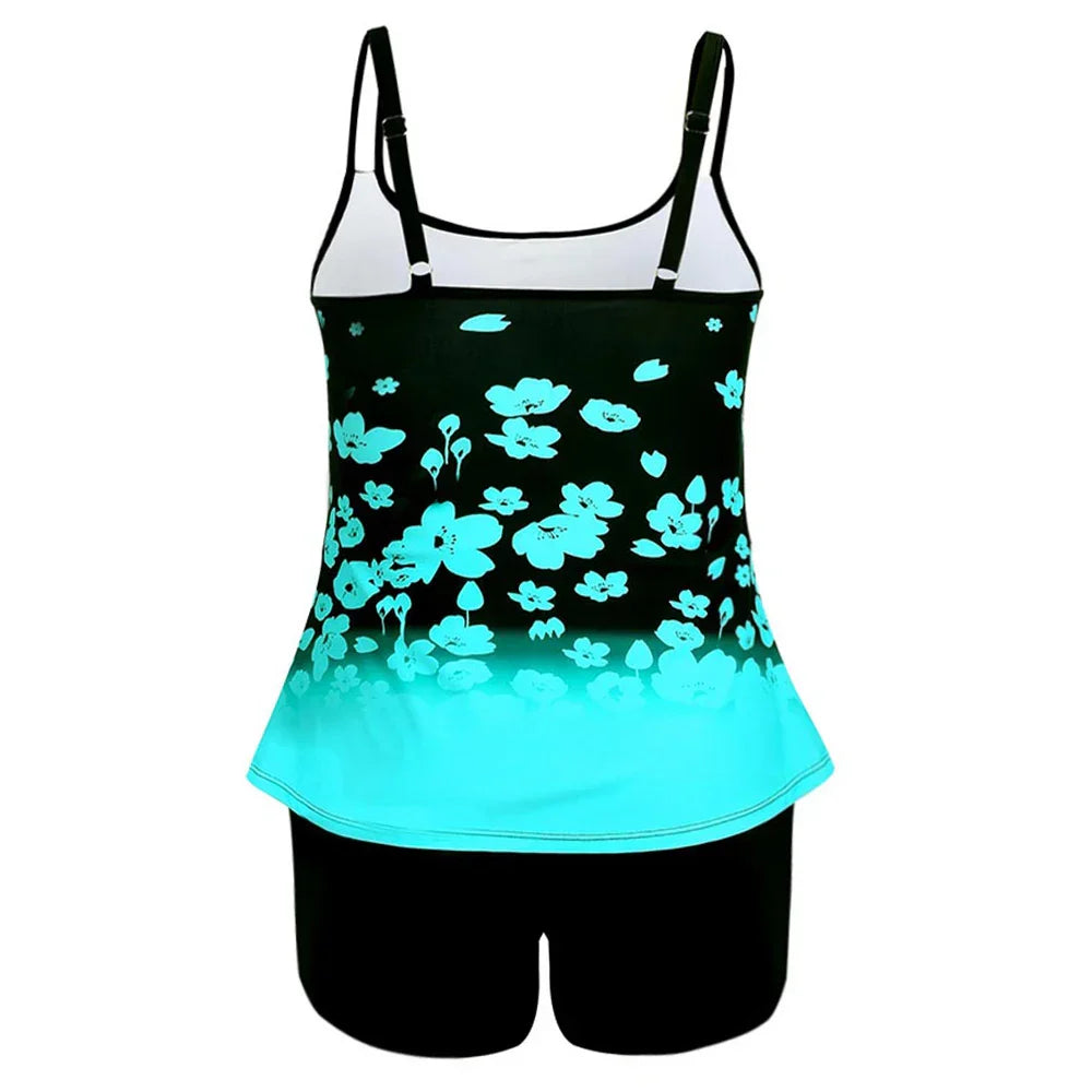 Summer New Plus Size Swim Set Beachwear Swimdress